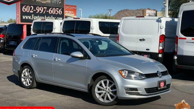 VOLKSWAGEN GOLF SPORTWAGEN 2017 3VWC17AU9HM527075 image